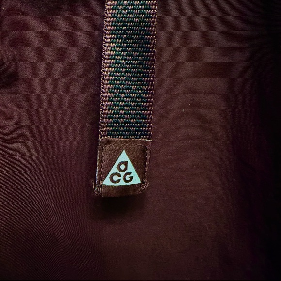 Nike ACG Trail Shorts Brown/Burgundy Outdoor Hiking Pocket CZ6704-227 Men Size L - Picture 4 of 8